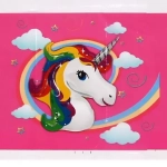 Скатерть «Единорог» 108*180см, пвх