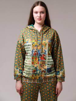 Комплект (зип худи и брюки), по мотивам иллюстраций из Испанского Часослова начала 16 века