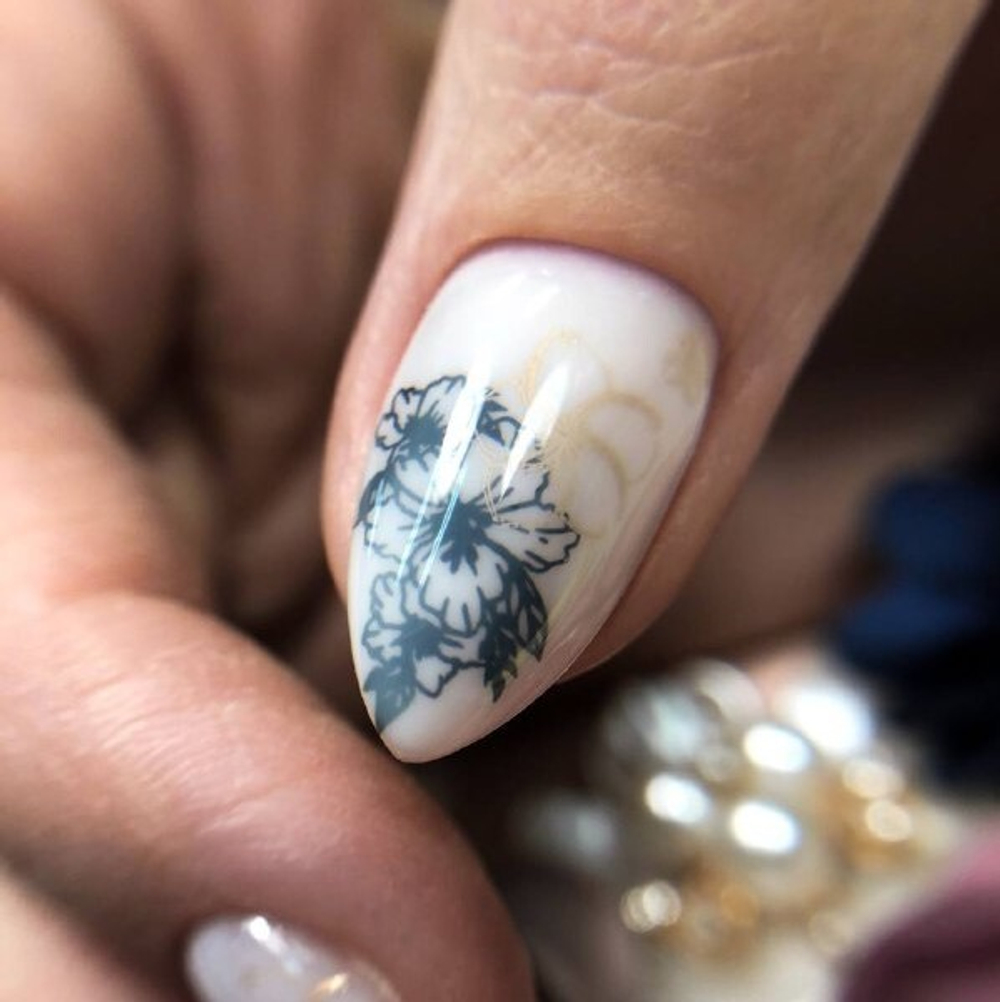 Swanky Stamping Пластина для стемпинга 075 летний дизайн