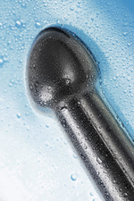 Фаллоимитатор Toyfa Basic Jelly Dildo M – черный, 18 см, на присоске