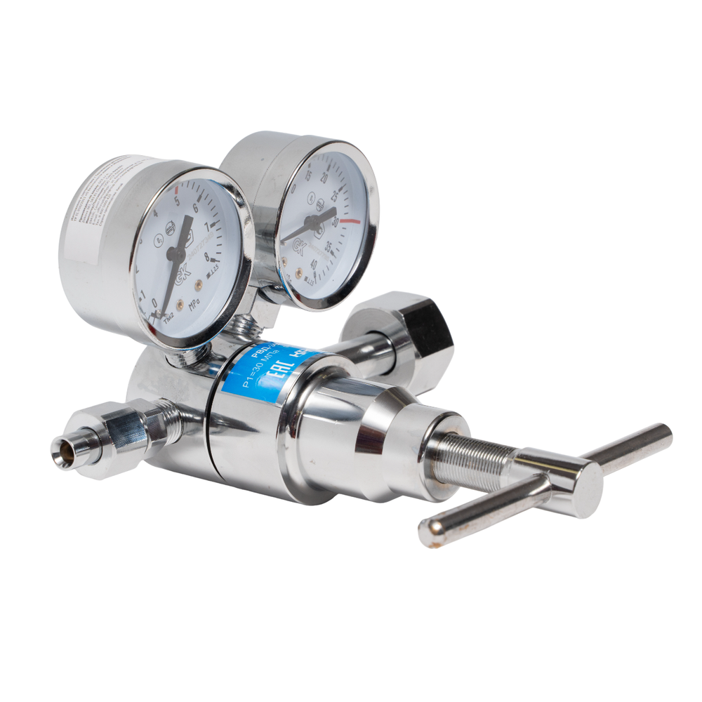 Редуктор высокого давления РВД-30/5 Кислород/Инертные газы 30/5 МПа KRASS