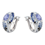 Серьги с Танзанитом, Сапфирами и Бриллиантами, E0206-0/5