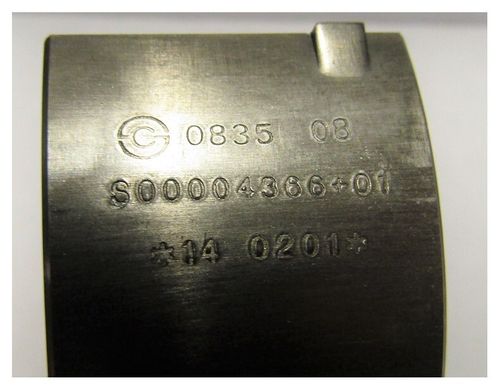 Вкладыши шатунные SDEC SC7H230D2; TDS 120,155 6LTE (комплект из 2 шт.)/Big-end Bearing (S00016936+01)