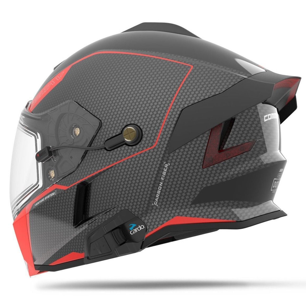 Шлем с обогревом визора 509 Delta V Carbon COMMANDER HELMET