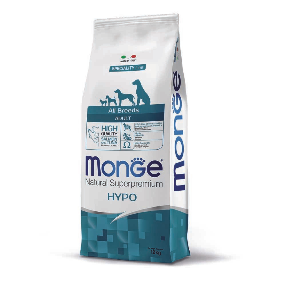 Monge Dog All Hypoallergenic Salmon - корм для собак гипоаллергенный (лосось и тунец)