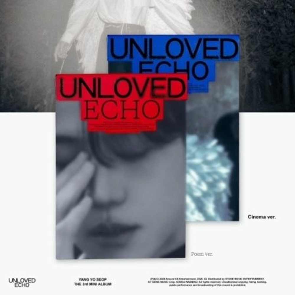 Альбом YANG YOSEOP - UNLOVED ECHO 3rd Mini Album RANDOM Version
