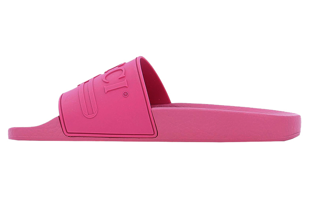Gucci Rubber Slide Logo (Женская размерная сетка)