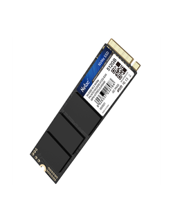 Ssd накопитель Netac SSD NV2000 512GB PCIe 3 x4 M.2 2280 NVMe 3D NAND, R/W up to 2500/1950MB/s, IOPS(R4K) 130K/250K, TBW 300TB, 5y wty