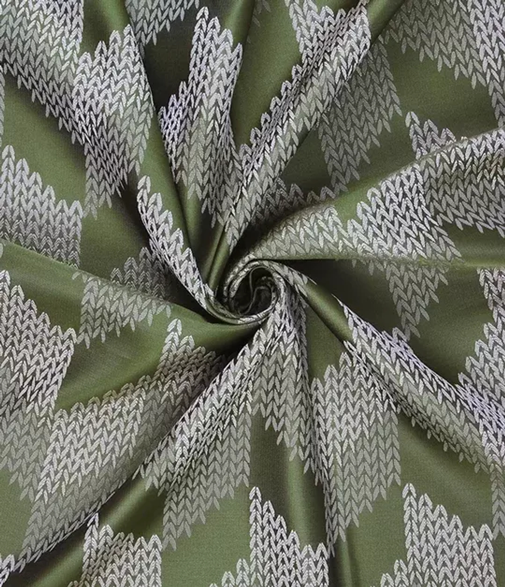 Ткань "Этери" зеленый