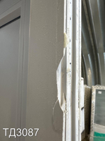 Дверь пластиковая входная Б/У 2040(в) x 880(ш)