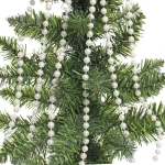Бусы на ёлку 2,7 м «Жемчуг» d-8 мм, Белый