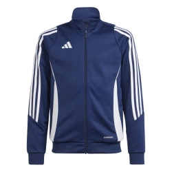Детская теннисная толстовка Adidas Kids Tiro 24 Training - team navy blue/white