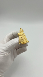 Брошь Кошка и котёнок