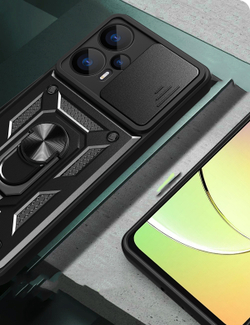 Чехол с кольцом Bumper Case для Poco F5