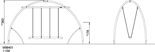 Качели - маятник