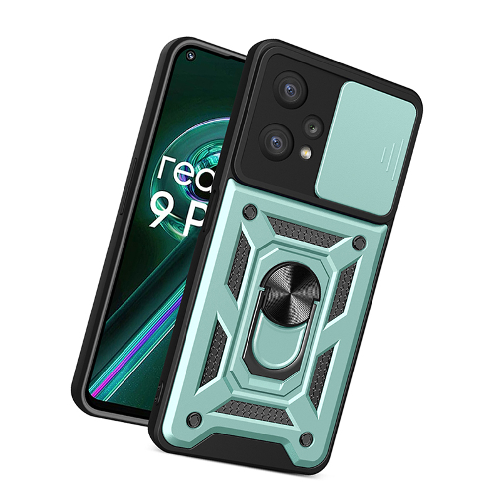 Чехол с кольцом Bumper Case для Realme 9 Pro