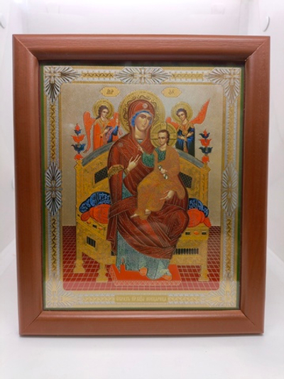 Всецарица образ Богородицы 21х17