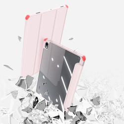 Чехол книжка розового цвета для планшета Samsung Galaxy Tab S11, серия Toby Series Case от Dux Ducis