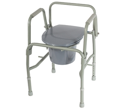 Кресло-туалет с откидывающимися поручнями