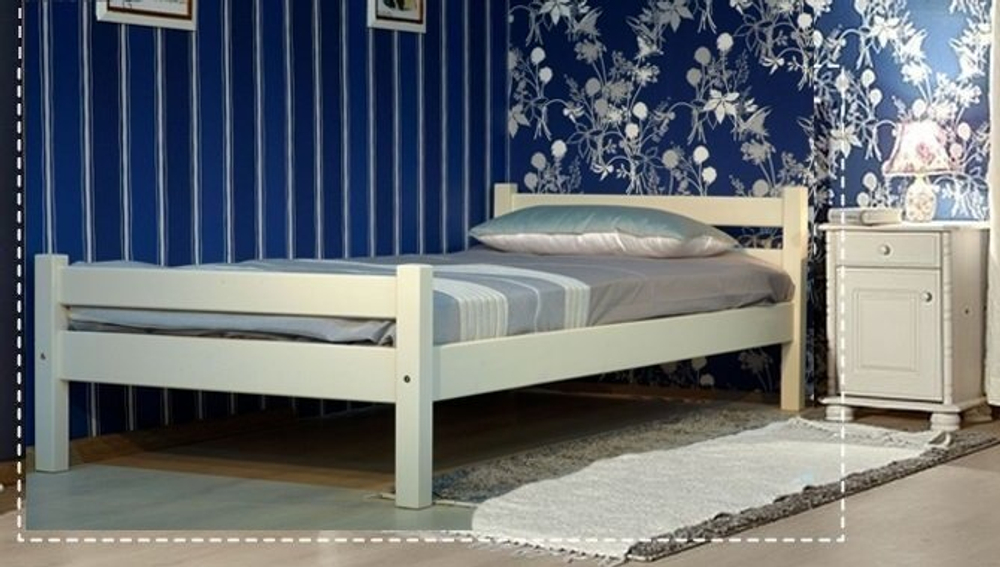 арт. 8002 Кровать Классика/1 NEW (без-изножья)