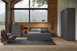 Комод Челси 800 (4 ящика), Графит