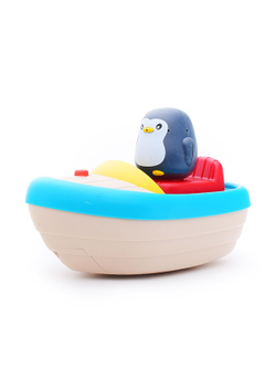 Игрушка для купания пингвины на кораблике (368-8B)