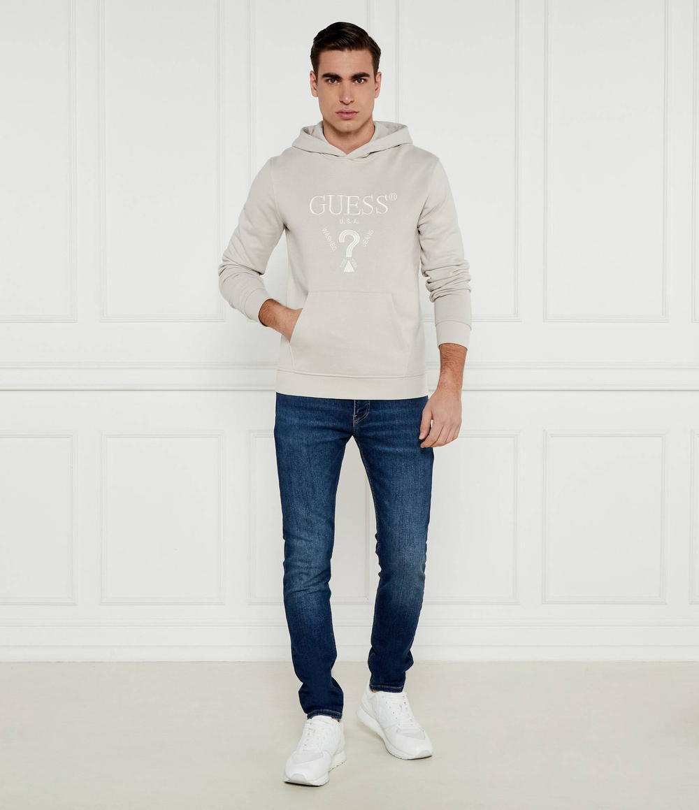 Худые BEAU GUESS - пепельный(M5RQ36 KCN01)