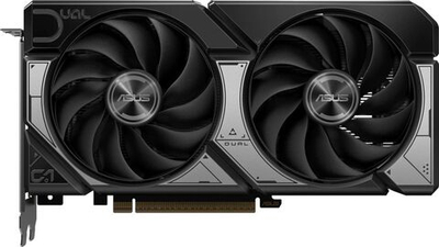 Видеокарта ASUS NVIDIA  GeForce RTX 5060TI DUAL-RTX5060TI-O16G 16ГБ Dual, GDDR7, OC,  Ret