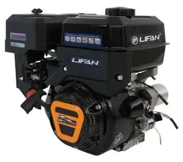 Двигатель бензиновый "LIFAN" KP270E 7А (10 л.с., электростартер, катушка 7А)