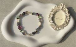Bilərzik / Браслет / Bracelet Color Magic Flüorit daşından qolbağı