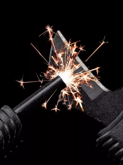 Фастекс со свистком, огнивом, компасом и стропорезом