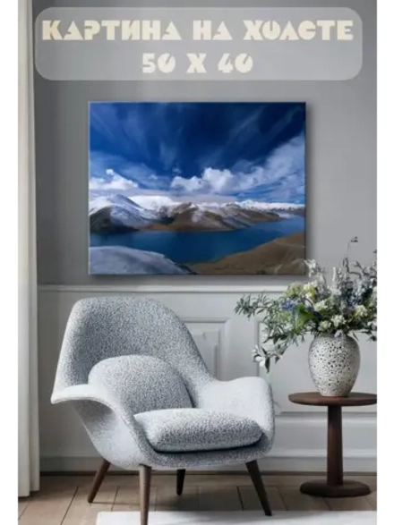 Картина на стену 40 X 50 Горная река