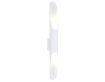 Настенный светильник FW236/2 SWH белый песок G9/2 max 40W 600*60*80 (лампы LED G9 7W 4200K в комплекте)
