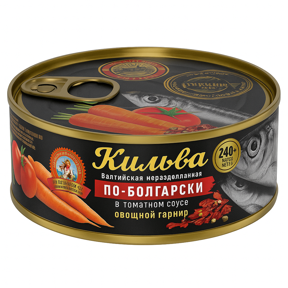 Килька по-болгарски Сохранили традиции 240 гр