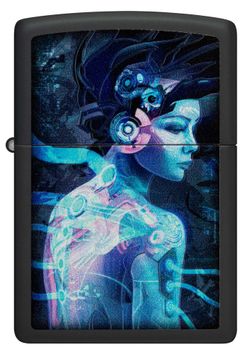 Зажигалка Zippo Cyborg Woman (48517) 2