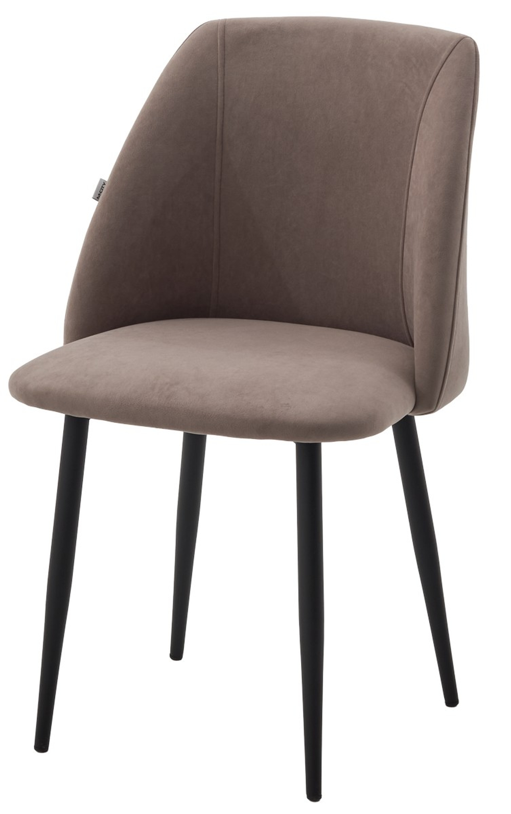 Стул М-City DISAUR Пьер Marseille-16 Капучино, Велюр, Черный каркас