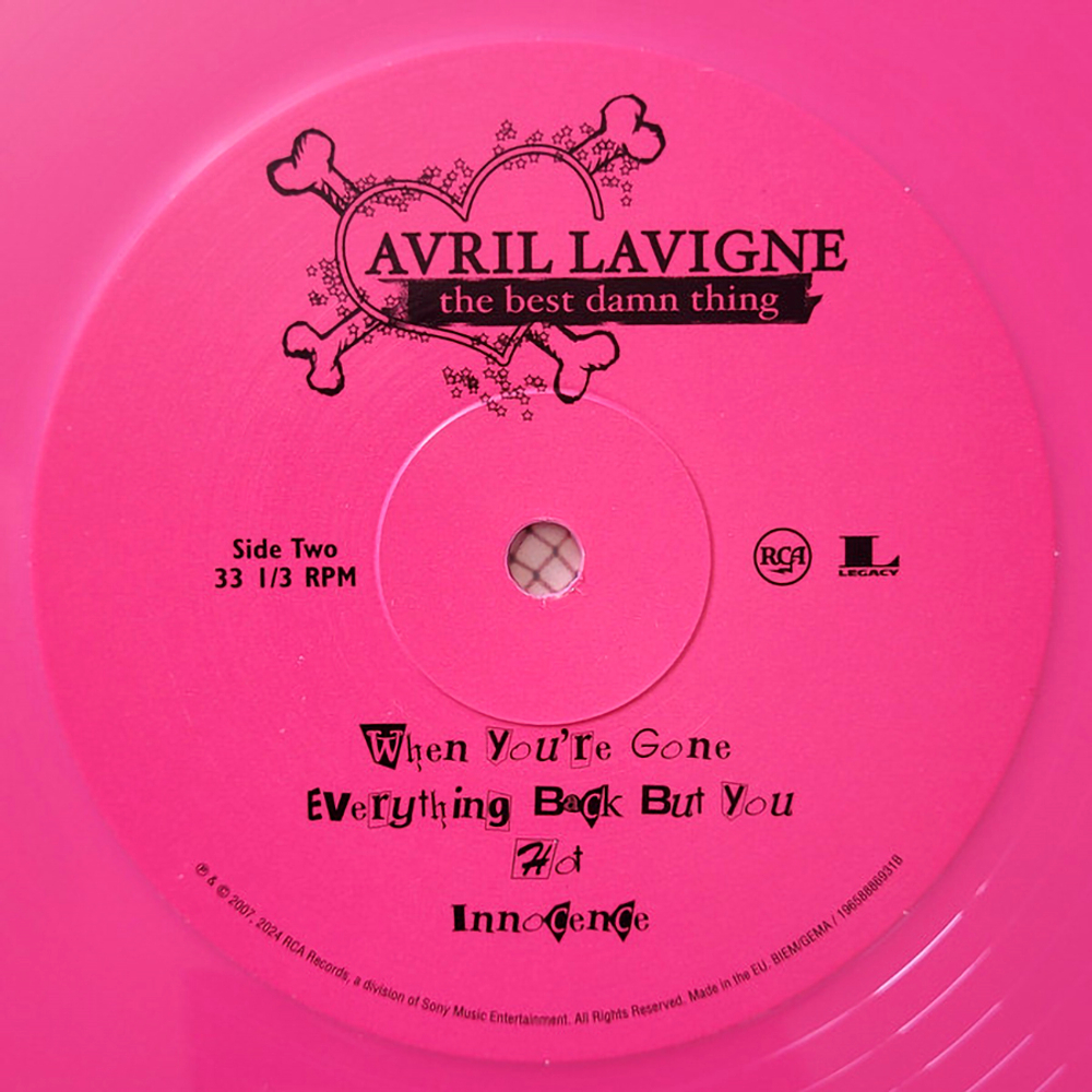 Avril Lavigne / The Best Damn Thing (Coloured Vinyl)(2LP)