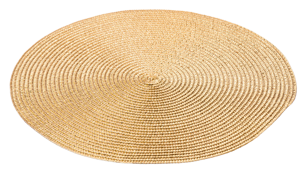 Салфетка подстановочная 38см Wo Home Fiesta золотистая