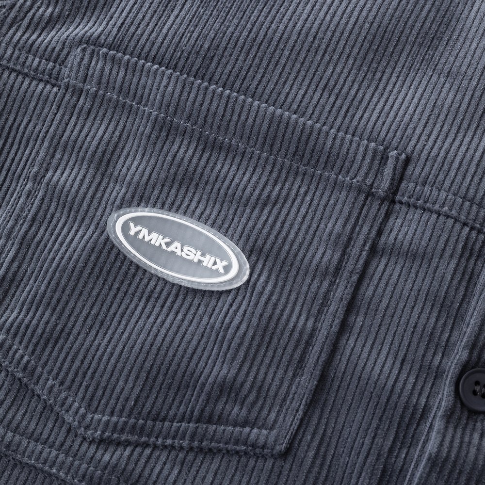 РУБАШКА YMKASHIX VELVET BUTTON