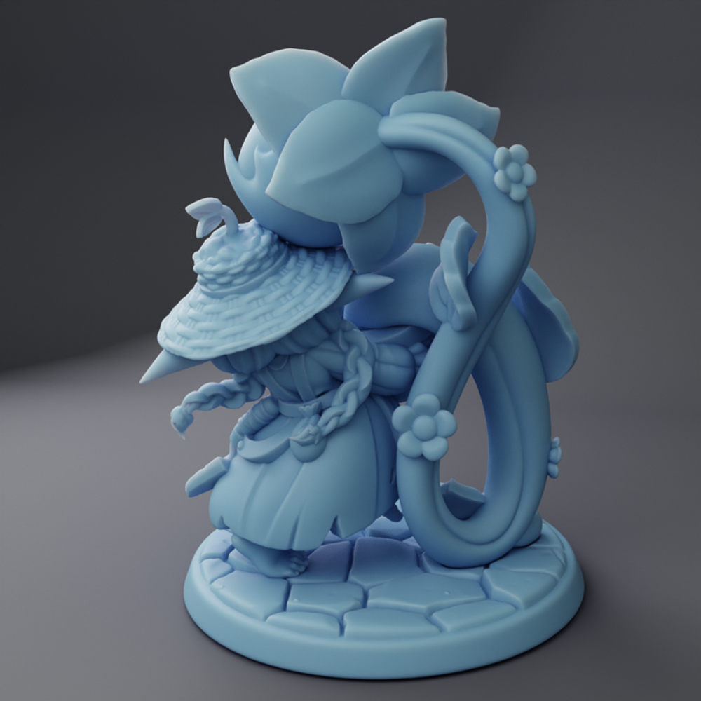 Миниатюры Девушки гоблины 32мм 75мм 100мм goblin girl