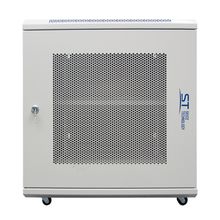 Шкаф настенный с полкой 19`` 12U ST-NCP12U600 (серый) 12U 2-х секционный, 530*600, перфор. дверь