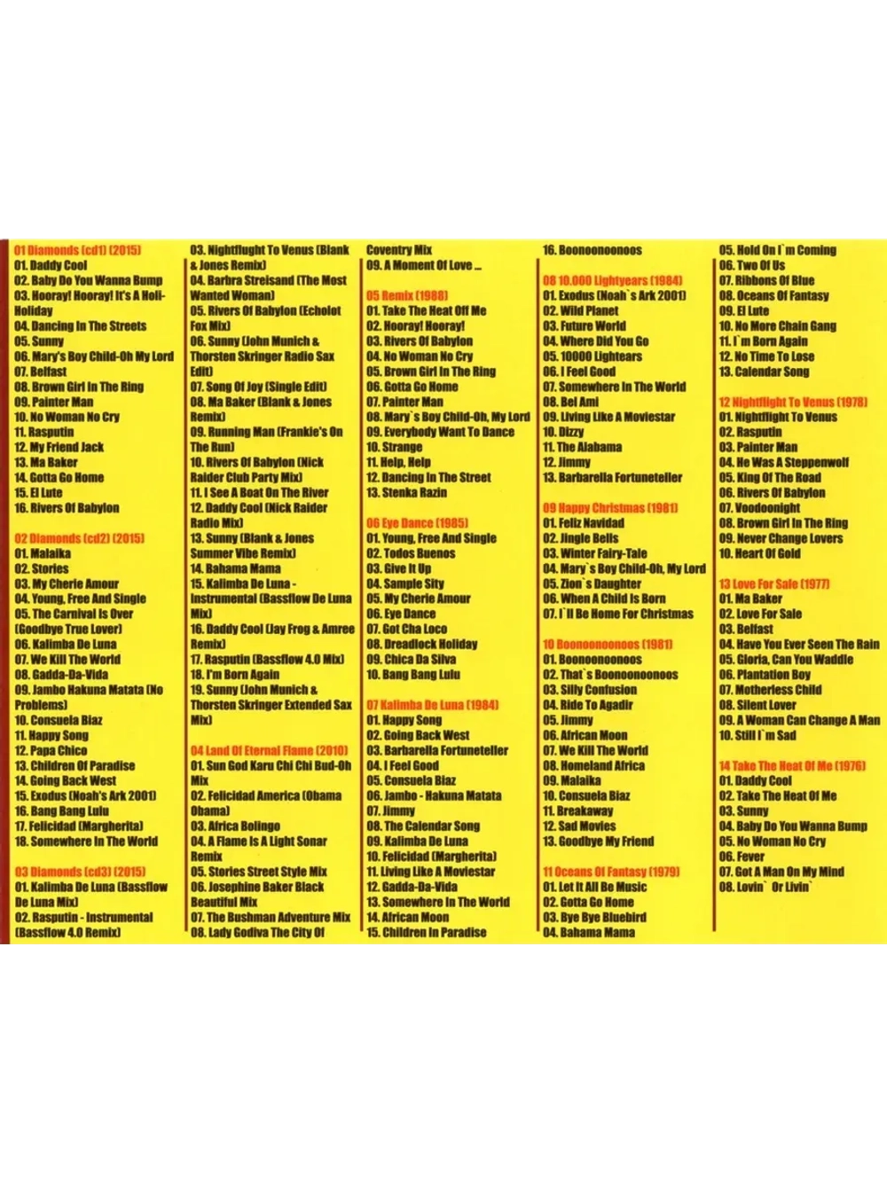 Boney M Gold Collection (MP3 Флешка)