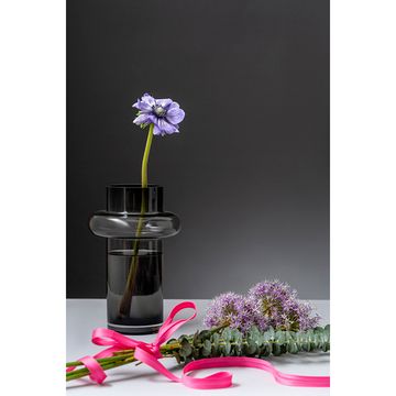 Ваза vayr, 26 см, серая