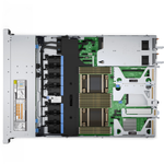 Стоечный сервер - Dell PowerEdge R450 G15, 1U, 8x 2.5“, 2x Xeon[4309Y] 8 Cores, 128Gb, 210-AZDS