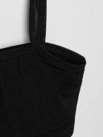 Лонгслив для девочки прозрачный и топ