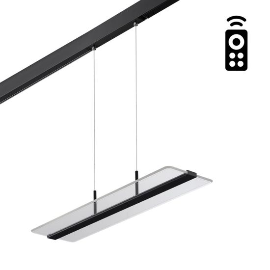 358994 SHINO NT23 156 Трековый светильник для низк.шинопровода диммир. со сменой цв.т-ры, пульт в комплект не входит IP20 LED 3000~6000К 30W 48V FLUM