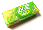 Жевательная резинка Huanfu с начинкой дыня виноград 21,5гр