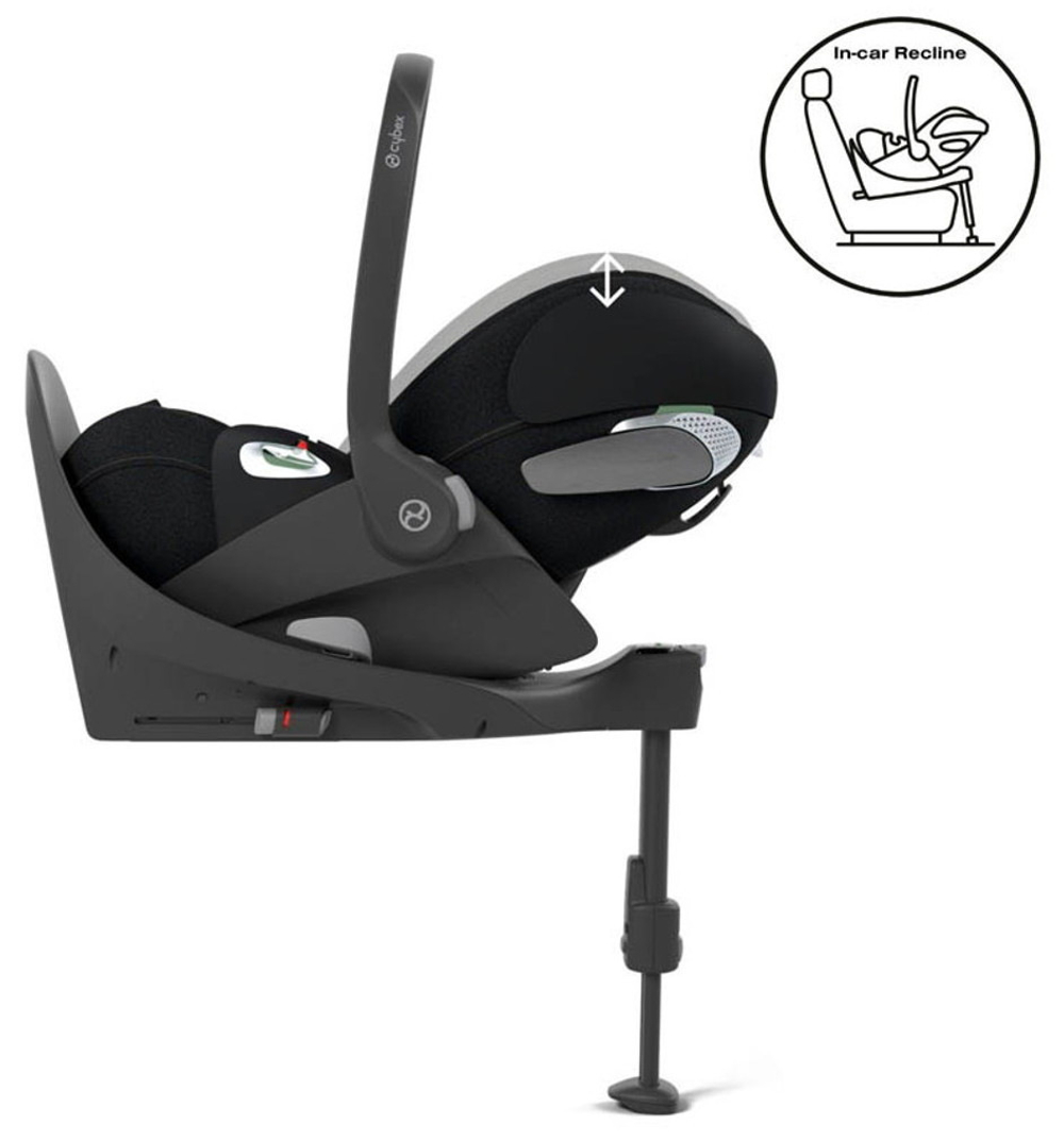 Коляска Cybex Balios S Lux BLK complete Cloud T Sepia Black Plus Base T 4 в 1 Moon Black с дождевиками
