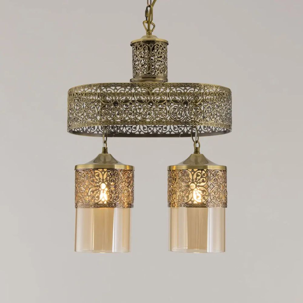 Citilux Эмир CL467223 Люстра подвесная Бронза