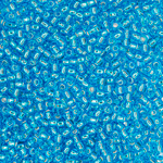 Японский бисер TOHO Round 11/0 (№23B), с внутренним серебрением, прозрачный